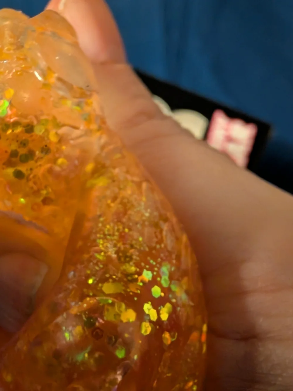 Squish! Gummy Bear Squishy Toy - Orange